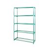 2x 5 Tier Plant Shelve Garden Greenhouse Steel Storage Shelving Frame Stand Rack