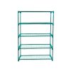 2x 5 Tier Plant Shelve Garden Greenhouse Steel Storage Shelving Frame Stand Rack