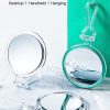 Double-Sided Magnifying Foldable Makeup Mirror for Handheld, Table and Travel Usage – 20X Magnification