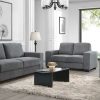 Brooks Fabric Sofa Elephant Grey – 2 Seater