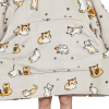 Hoodie Blanket (Kids Cat Grey)