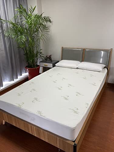 Bamboo Jacquard Mattress Protector Queen