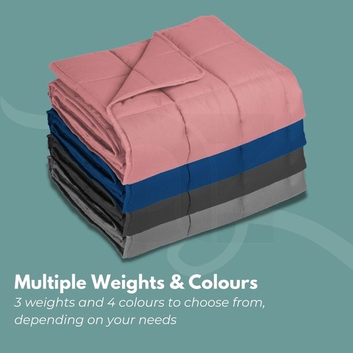 Polyester Queen Size Weighted Blanket 9kg (Dark Grey)