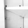 Bathroom Wall Cabinet with Mirror and Adjustable Shelf White BBK22WTV1