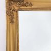 French Provincial Ornate Mirror – 100×190 cm, Gold