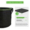 5-Pack 5 Gallons Plant Grow Bag Flower Container Pots with Handles Garden Planter