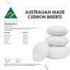 Four Pack 35cm Aus Made Round Hotel Cushion Inserts Premium Memory Resistant Filling