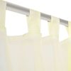 Sheer Curtain 2 pcs – 140×175 cm, Cream