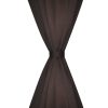 2 pcs Slot-Headed Blackout Curtains 135 x 245 cm – Brown