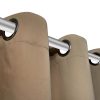 2 pcs Blackout Curtains with Metal Rings 135 x 245 cm – Cream