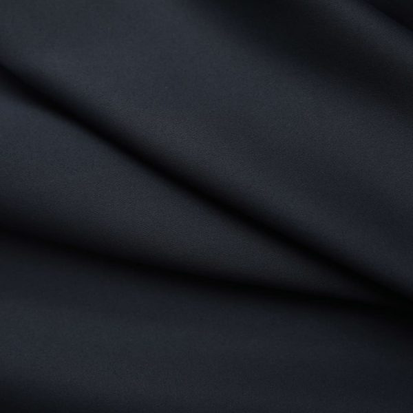 Blackout Curtains with Hooks 2 pcs 140×245 cm – Black