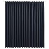 Blackout Curtain with Hooks 290×245 cm – Anthracite