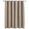 Blackout Curtain with Metal Rings 290×245 cm – Beige
