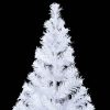 Artificial Christmas Tree with Stand Branches – 150×70 cm, White