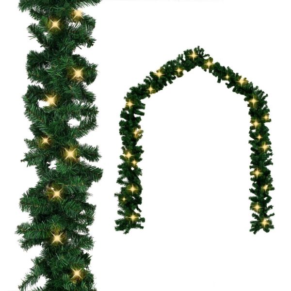Christmas Garland with LED Lights – 5 M