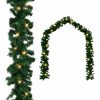 Christmas Garland with LED Lights – 10 M
