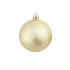 100 Piece Christmas Ball Set 3/4/6 cm – Gold