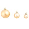 100 Piece Christmas Ball Set 3/4/6 cm – Rose/Gold