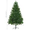 Faux Christmas Tree Lifelike Needles Green – 180×90 cm