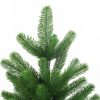 Faux Christmas Tree Lifelike Needles Green – 210×105 cm