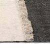 Kilim Rug Cotton – 200×290 cm, Anthracite