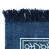 Kilim Rug Cotton with Pattern Blue – 160×230 cm