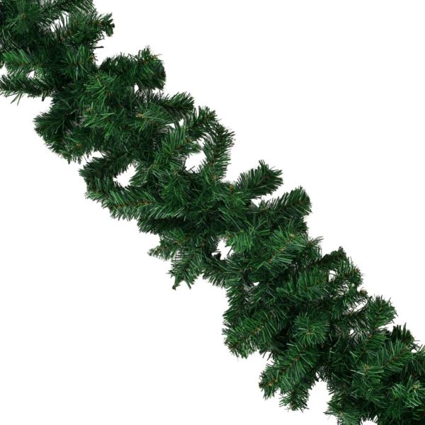 Christmas Garlands 4 pcs 270 cm PVC – Green