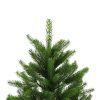 Faux Christmas Tree Lifelike Needles Green – 90×51 cm