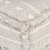 Kanpi Modular Pouffe Fabric – Beige, Corner Sofa Part