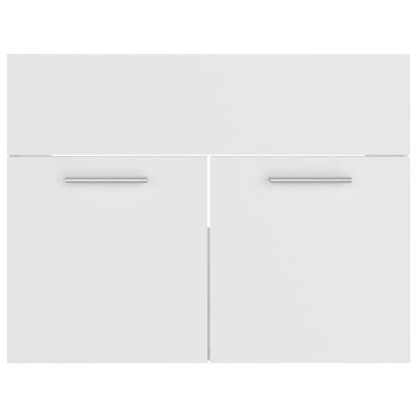 Bathroom Furniture Set Engineered Wood – 60×38.5×46 cm, White