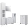 4 Piece Bathroom Furniture Set – White