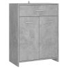 4 Piece Bathroom Furniture Set – Concrete Grey