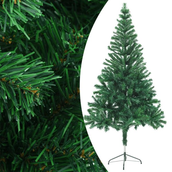 Artificial Christmas Tree with LEDs&Stand Branches – 150×70 cm, Green