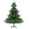 Nordmann Fir Artificial Christmas Tree with LEDs Green – 210×150 cm