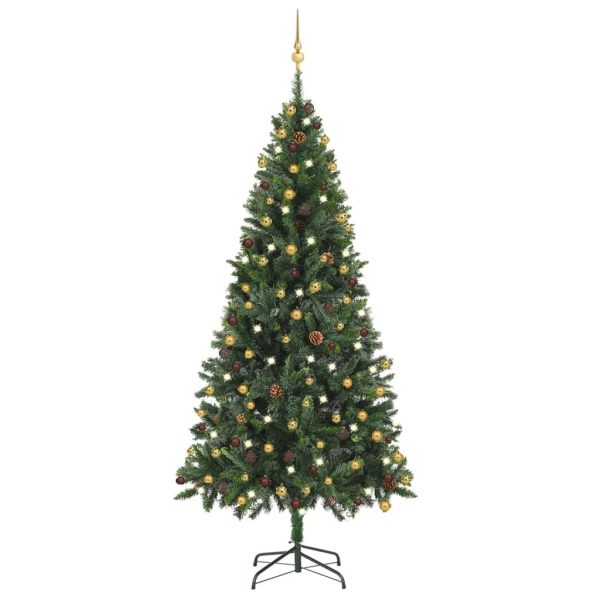 Artificial Christmas Tree with LEDs&Ball Set