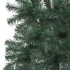 Corner Artificial Christmas Tree LEDs&Ball Set PVC – 150×55 cm, Green and Grey