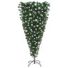 Upside-down Artificial Christmas Tree with LEDs&Ball Set – 240×120 cm, Rose