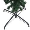 Upside-down Artificial Christmas Tree with LEDs&Ball Set – 120×65 cm, White