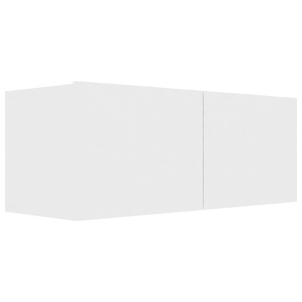 Wabash 8 Piece TV Cabinet Set Engineered Wood – 80x30x30 cm, White