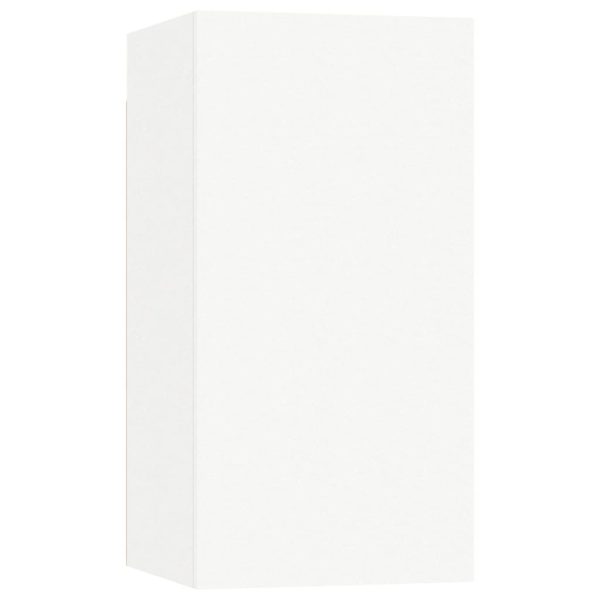 Newburn 4 Piece TV Cabinet Set Engineered Wood – 60x30x30 cm, White
