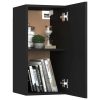 Oshkosh 8 Piece TV Cabinet Set Engineered Wood – 60x30x30 cm, Black