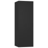 Newburn 4 Piece TV Cabinet Set Engineered Wood – 60x30x30 cm, Black