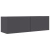 Fareham 5 Piece TV Cabinet Set Engineered Wood – 100x30x30 cm, Grey