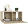 Caledonia 8 Piece TV Cabinet Set Engineered Wood – 60x30x30 cm, Sonoma oak