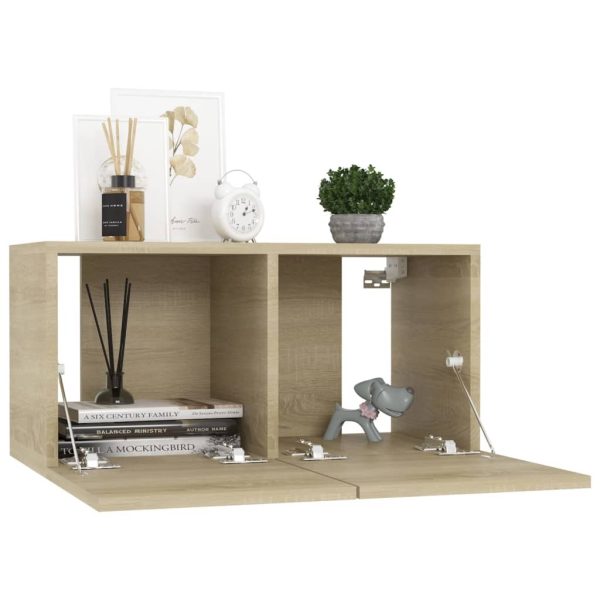 Fareham 5 Piece TV Cabinet Set Engineered Wood – 60x30x30 cm, Sonoma oak