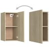 Fairhope 3 Piece TV Cabinet Set Engineered Wood – 60x30x30 cm, Sonoma oak