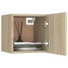 Honiton 6 Piece TV Cabinet Set Engineered Wood – 60x30x30 cm (2 pcs), Sonoma oak