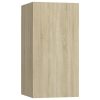 Olivehurst 5 Piece TV Cabinet Set Engineered Wood – 30.5x30x60 cm, Sonoma oak