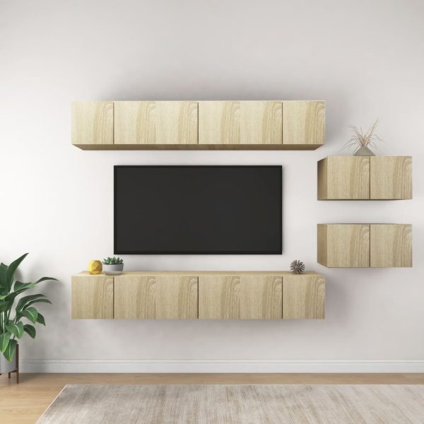 Chelmsford TV Cabinet Set Engineered Wood