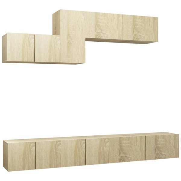 Holborn TV Cabinet Set Engineered Wood